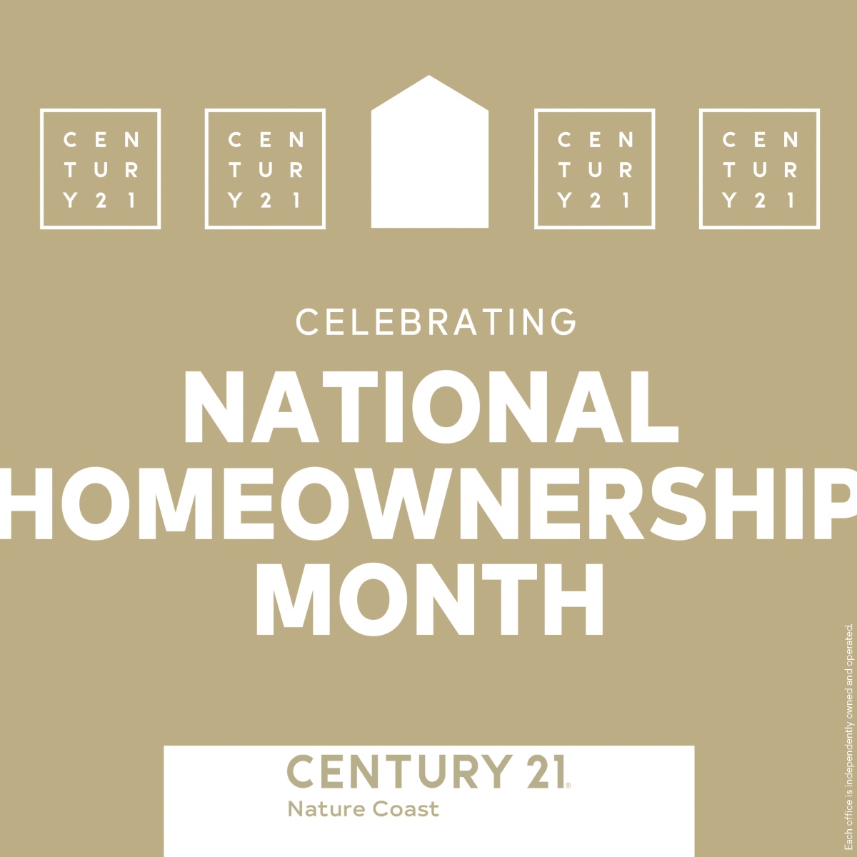 National Homeowner Month - JUNE